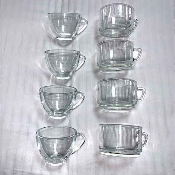 🆕 Vintage Coffee Mug Tea Cup Punch Latte Set of 8 60s 70s